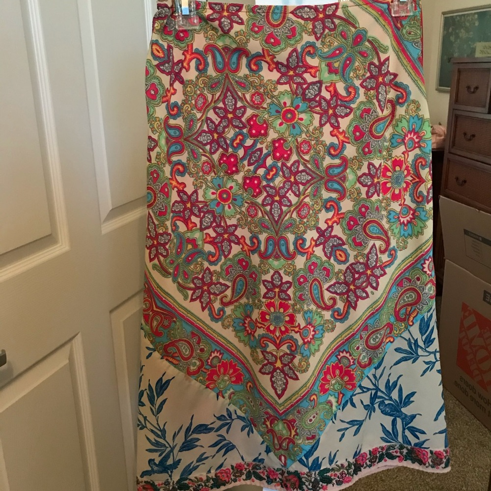 Multicoloured skirt